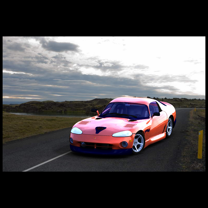 Dodge Viper (for Poser) by N/A