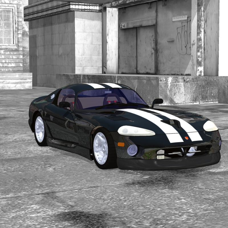 Dodge Viper (for Poser) by N/A