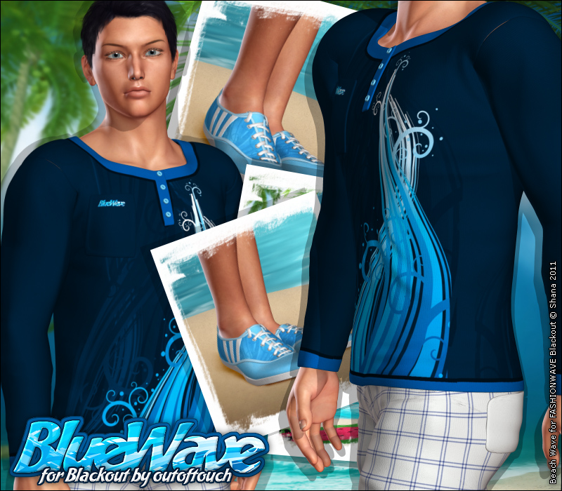 Blue Wave for FASHIONWAVE Blackout by N/A
