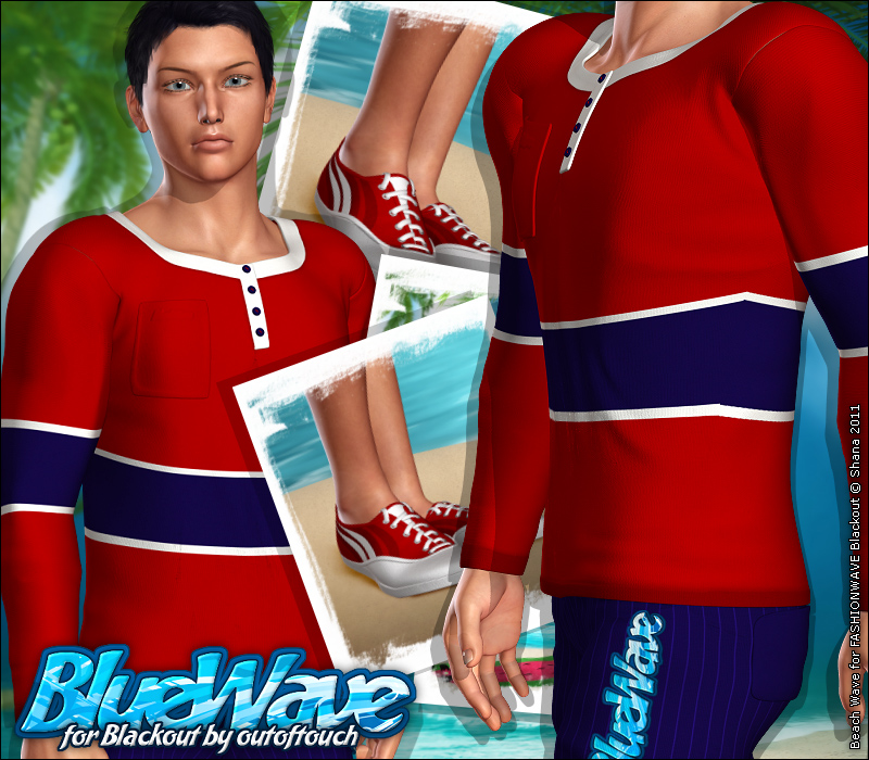 Blue Wave for FASHIONWAVE Blackout by N/A