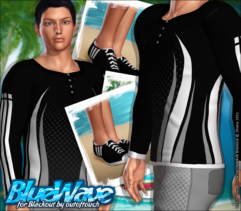 Blue Wave for FASHIONWAVE Blackout by N/A
