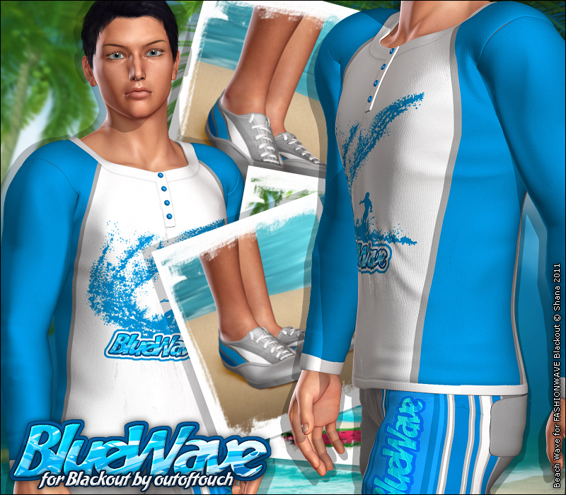 Blue Wave for FASHIONWAVE Blackout by N/A
