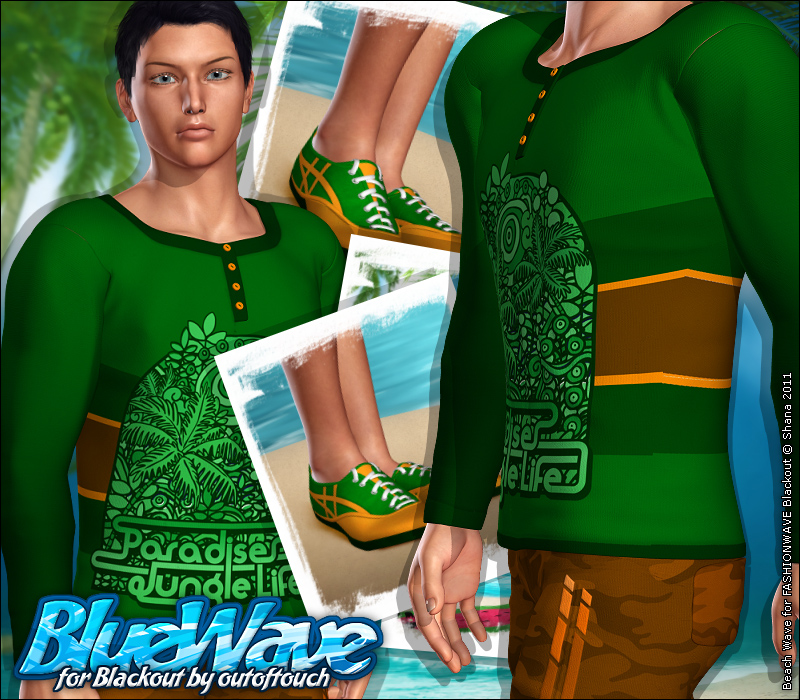 Blue Wave for FASHIONWAVE Blackout by N/A