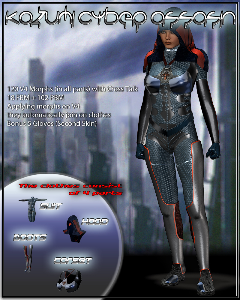 Slide3D Kazumi Cyber Assasin by N/A