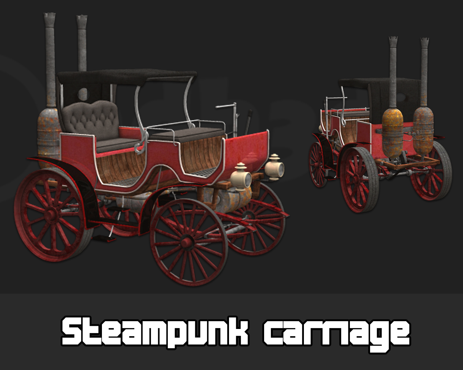 Steampunk carriage by N/A