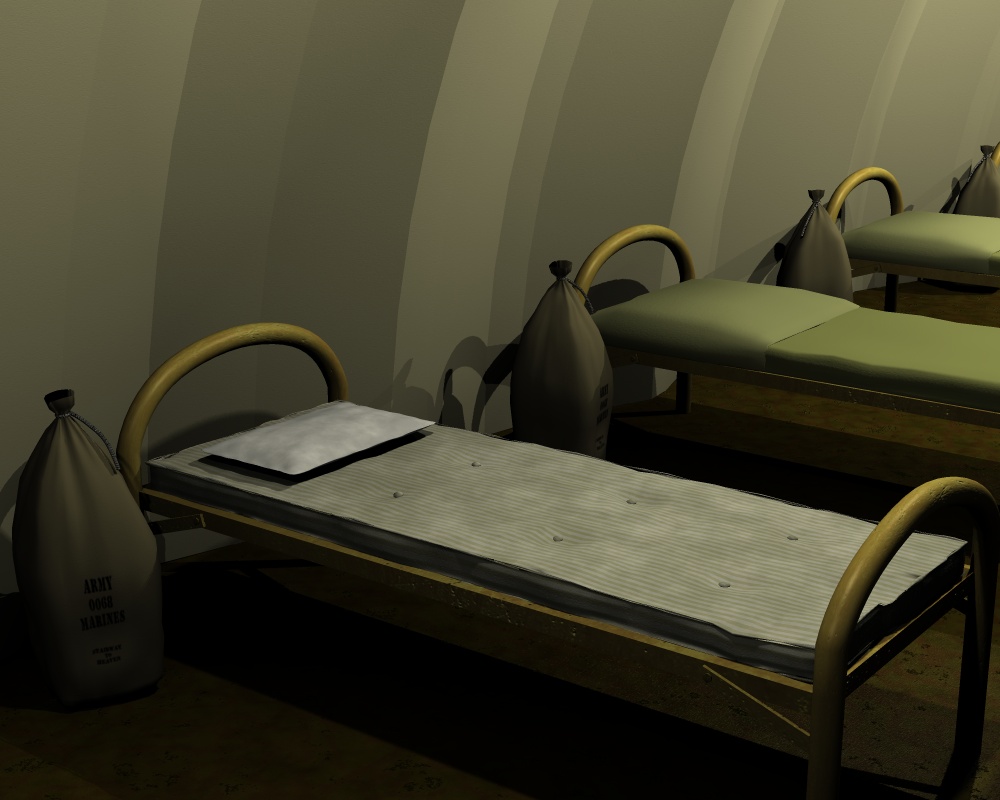 Military Quonset Barrack by N/A