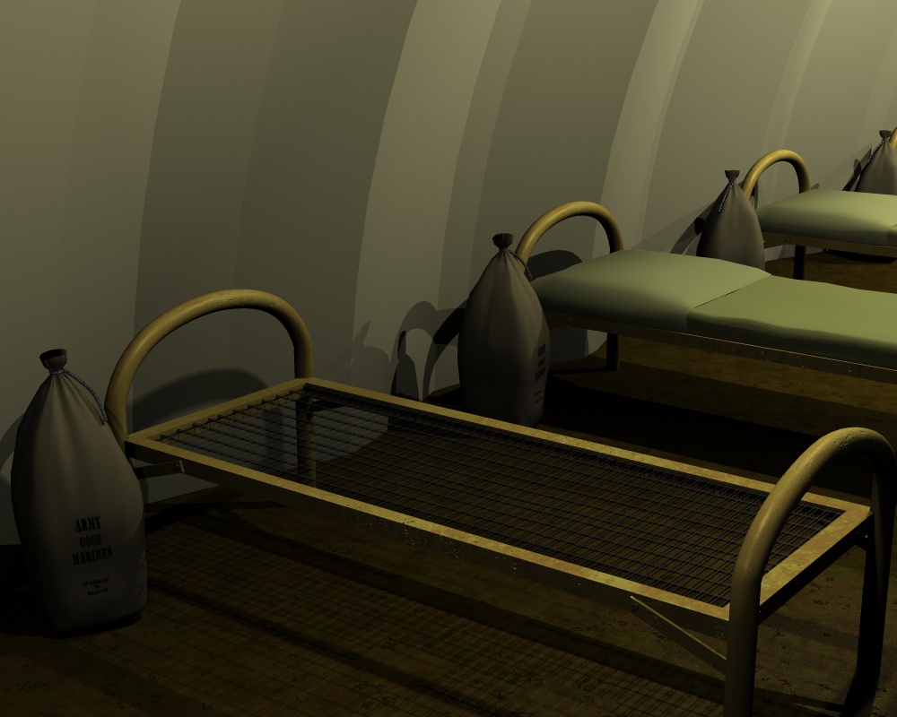 Military Quonset Barrack by N/A