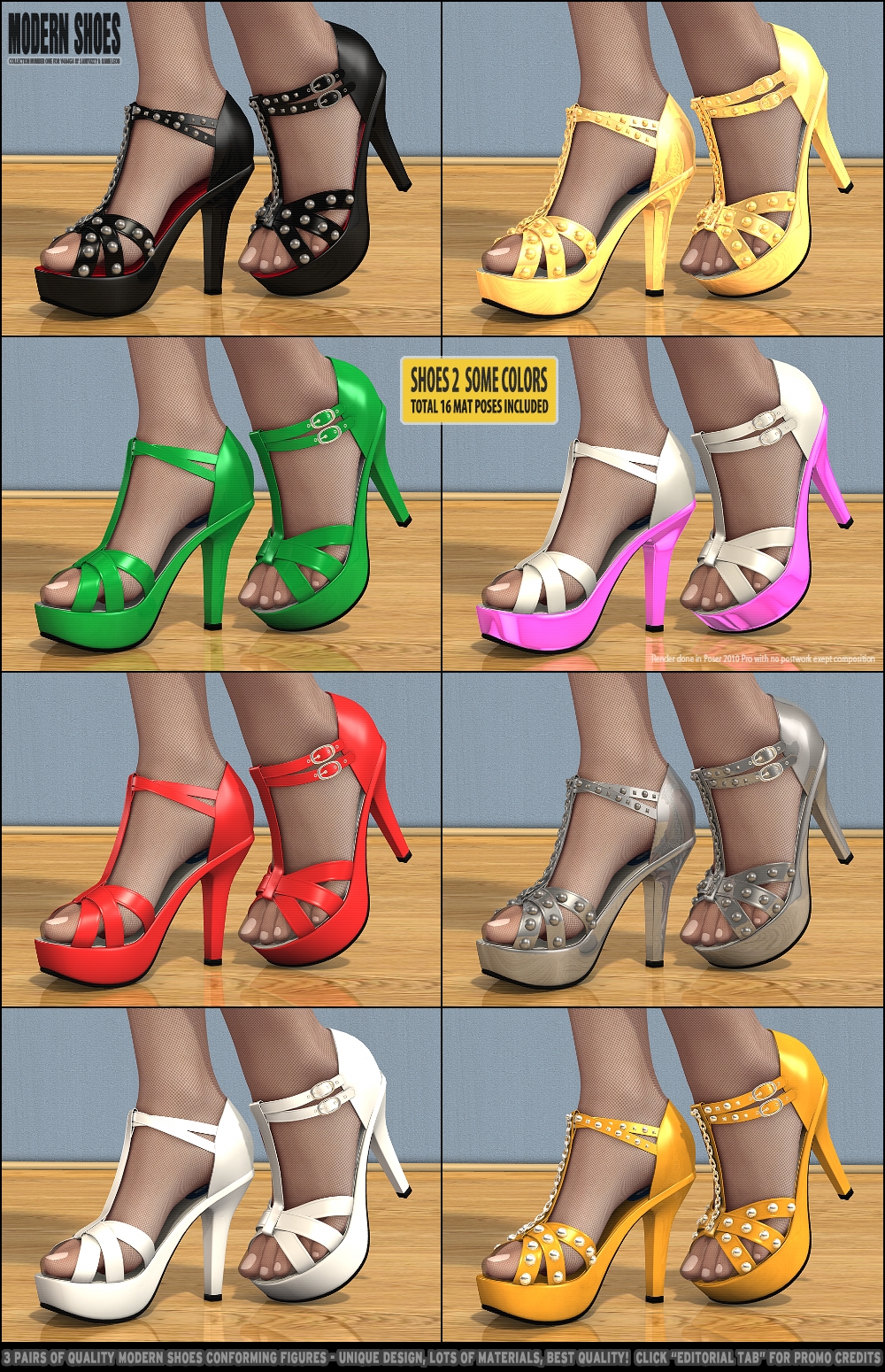 Modern Shoes Collection by N/A