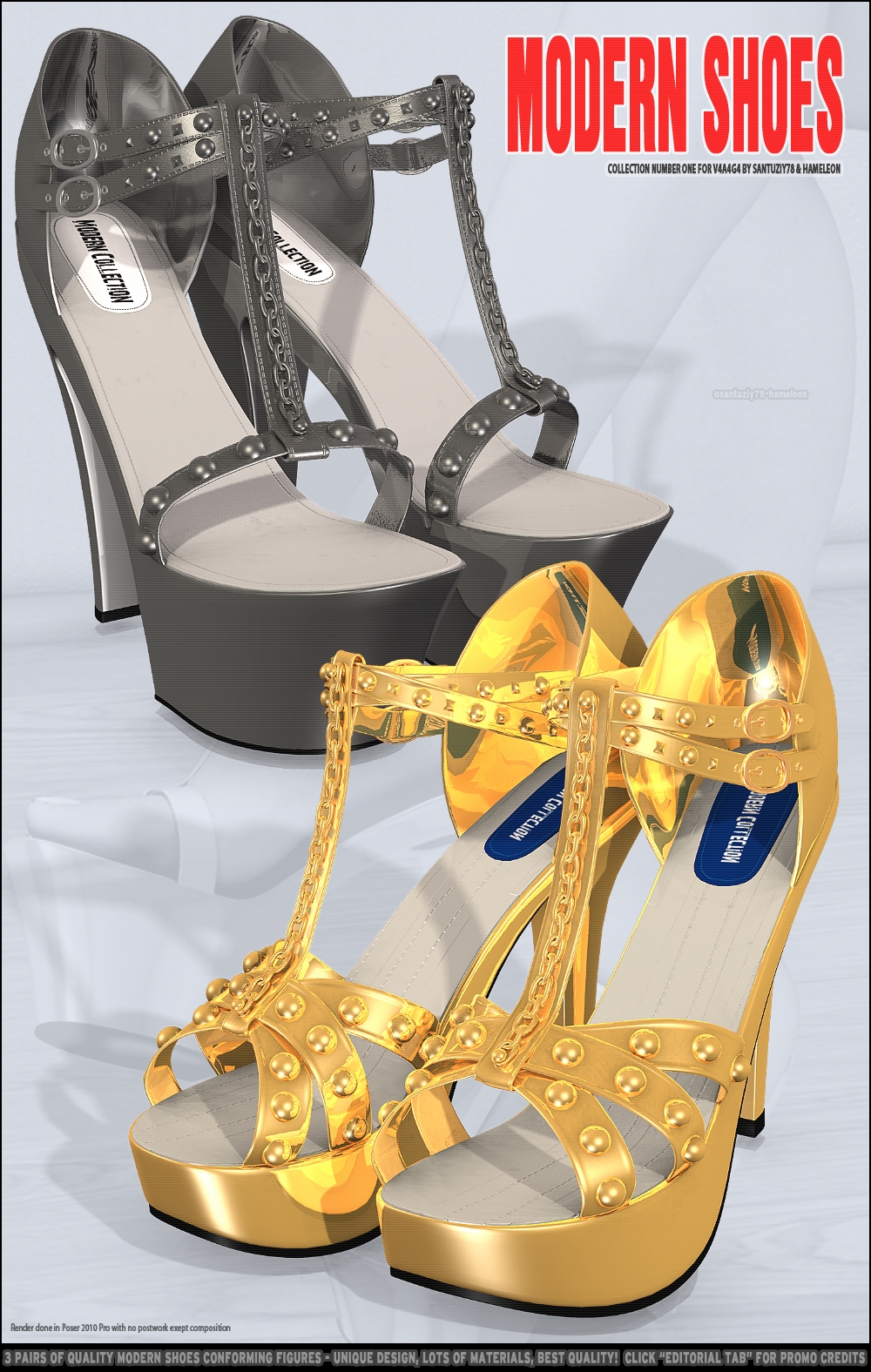 Modern Shoes Collection by N/A