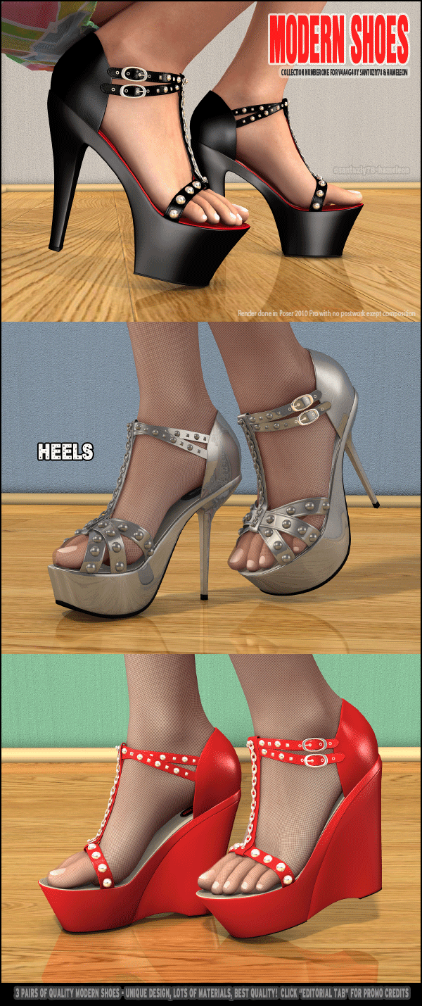 Modern Shoes Collection by N/A