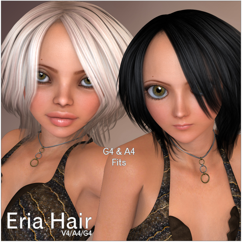 Eria Hair V4 A4 G4 by N/A