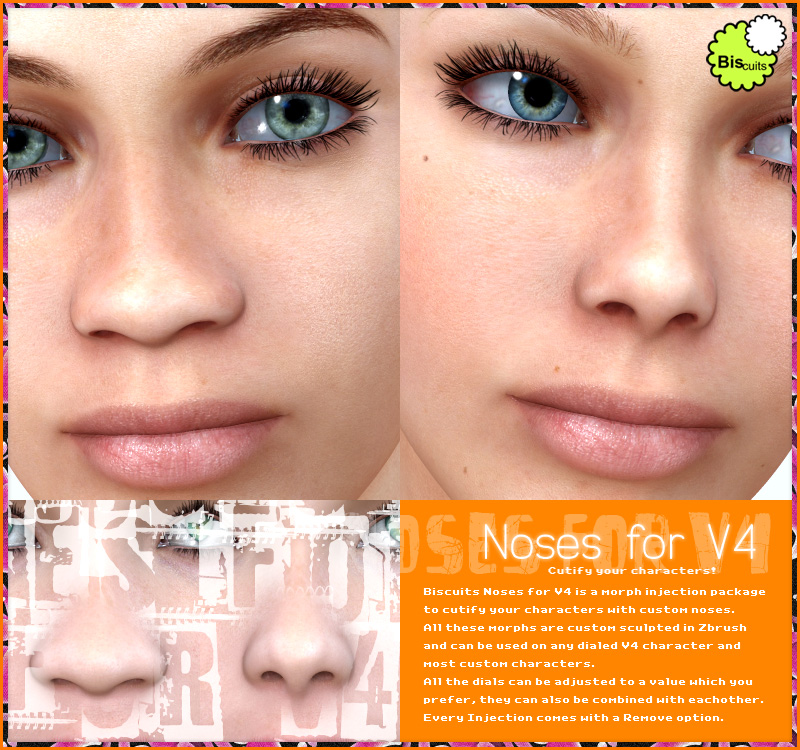 Biscuits Noses for V4 by N/A
