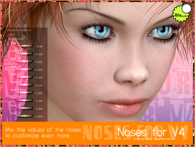 Biscuits Noses for V4 by N/A
