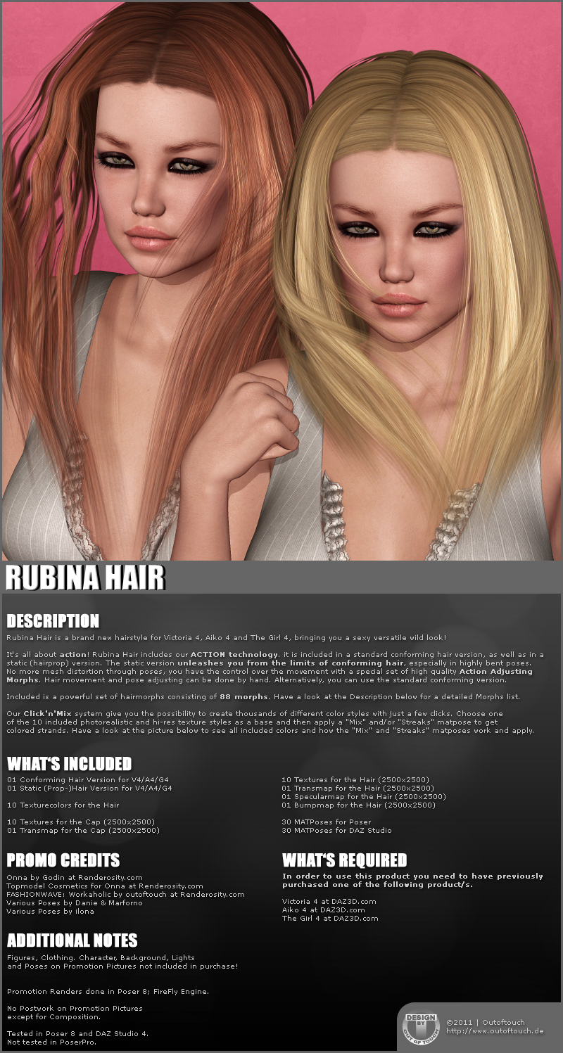 Rubina Hair by N/A