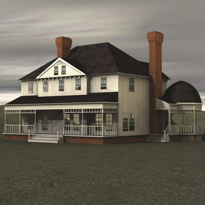 Victorian House (for Poser) by N/A