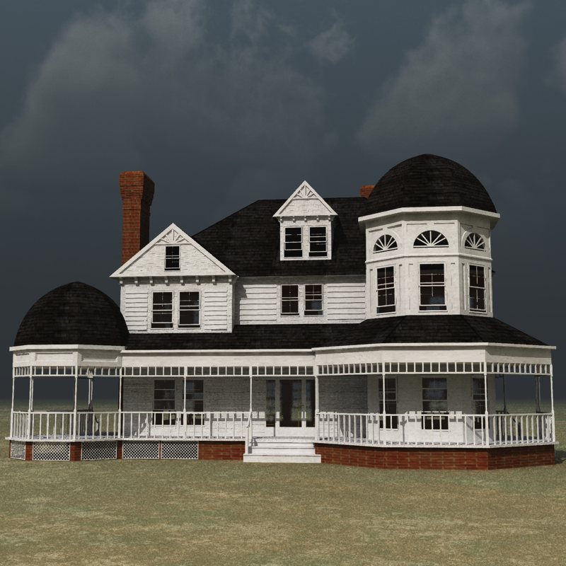 Victorian House (for Poser) by N/A