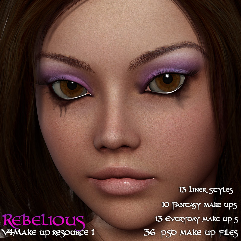 Rebelious V4 Makeup Resource 1 by N/A