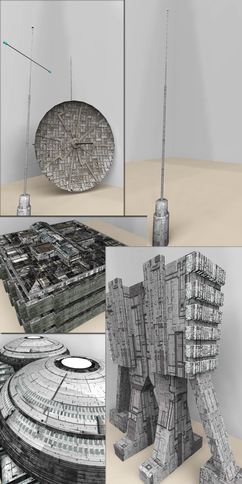 Cydonia 2 (Sci-fi Construction Set) by N/A