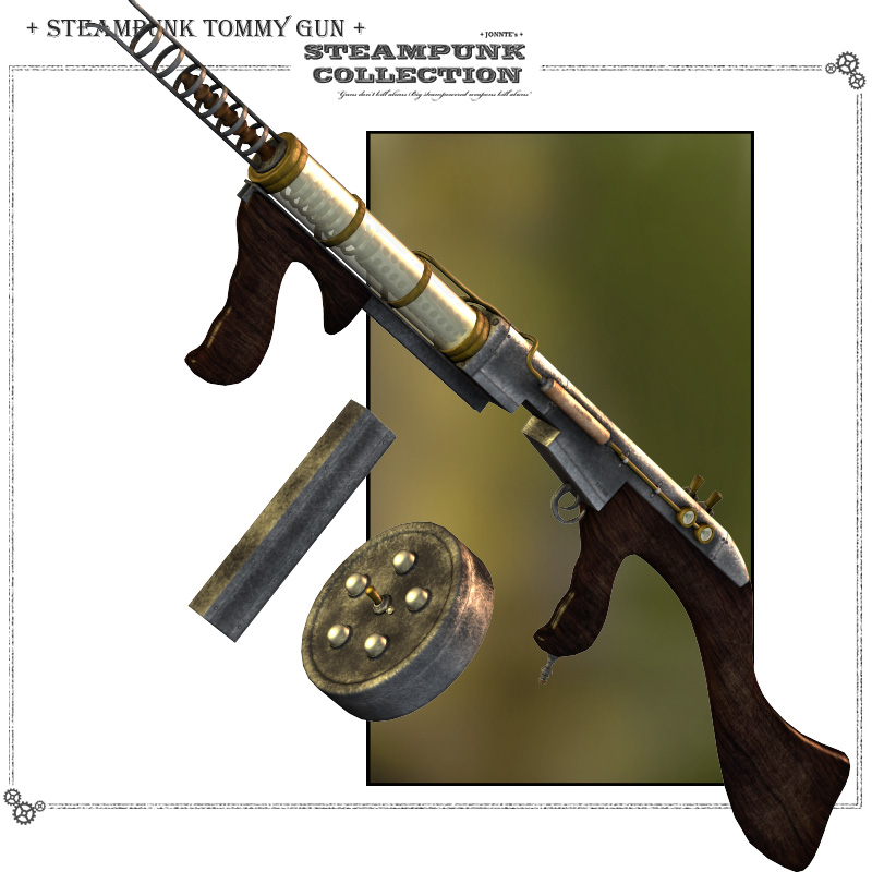 SteamPunk - Tommy Gun by N/A