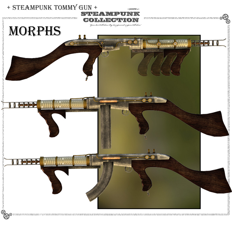 SteamPunk - Tommy Gun by N/A