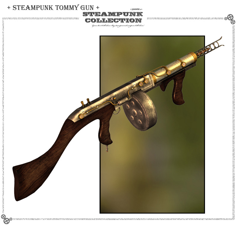 SteamPunk - Tommy Gun by N/A