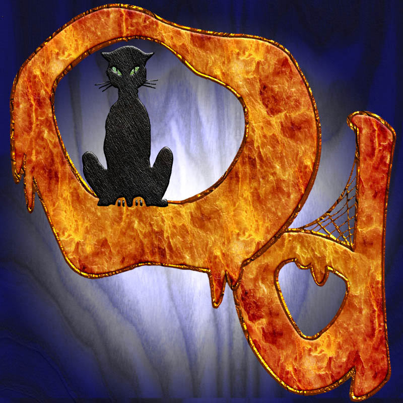 Harvest Moons Halloween Alphabet by N/A