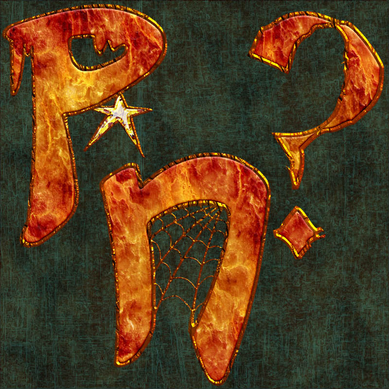 Harvest Moons Halloween Alphabet by N/A