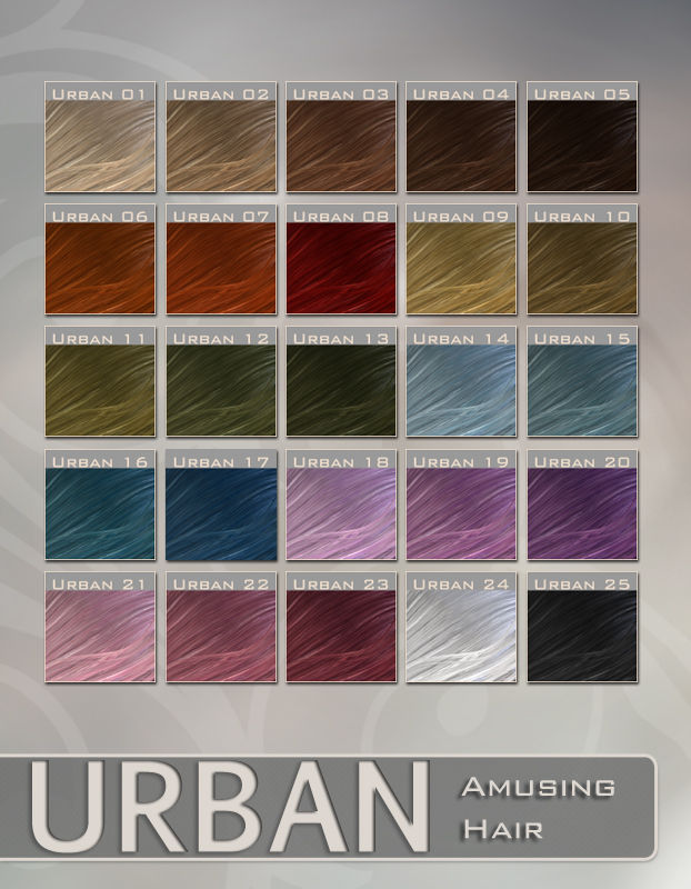 Urban MiniPack - Amusing Hair by N/A