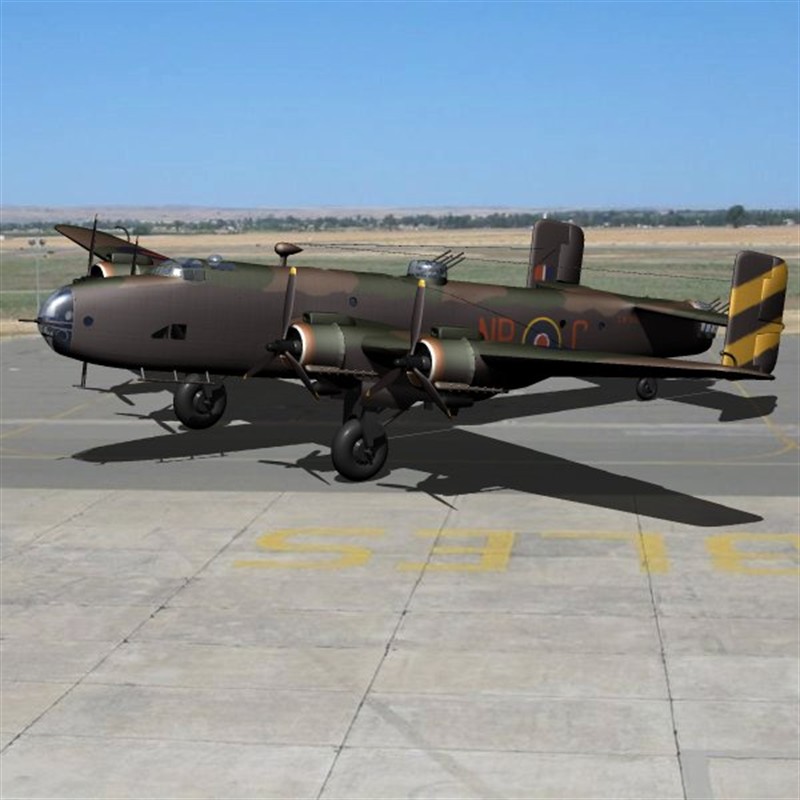 Handley Page Halifax BIII (for Poser) by N/A