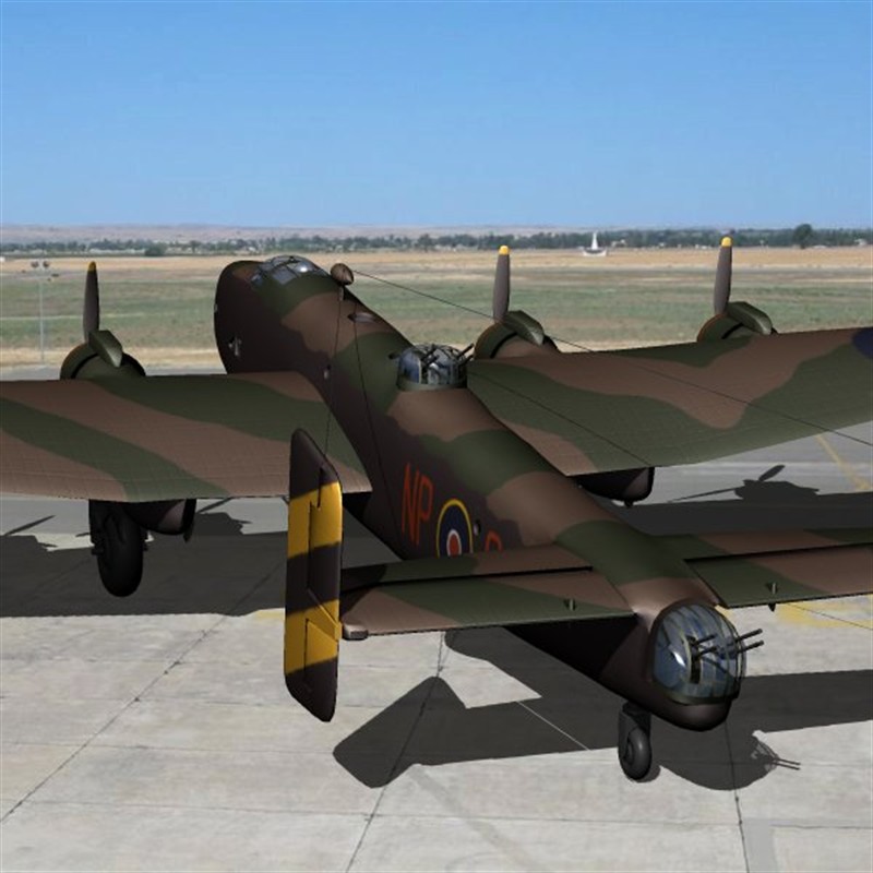 Handley Page Halifax BIII (for Poser) by N/A