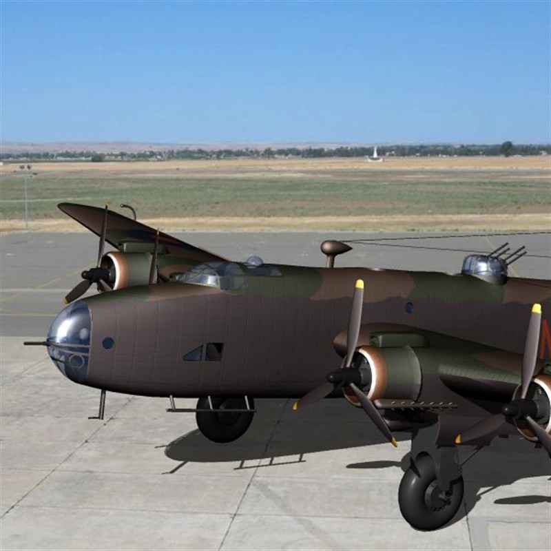 Handley Page Halifax BIII (for Poser) by N/A