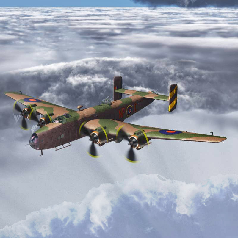 Handley Page Halifax BIII (for Poser) by N/A