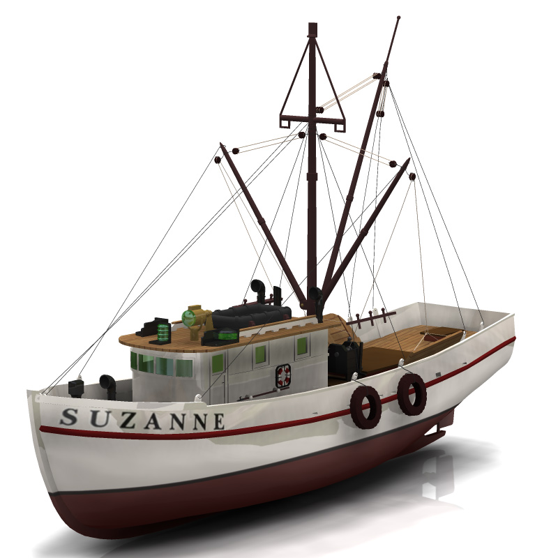 Shrimp Boat (for Poser) by N/A