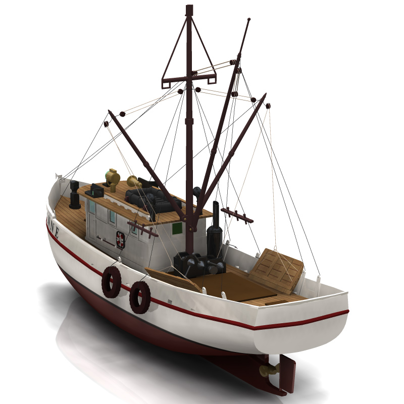Shrimp Boat (for Poser) by N/A