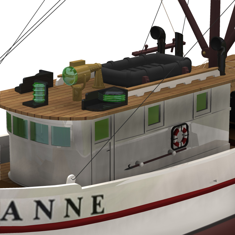 Shrimp Boat (for Poser) by N/A