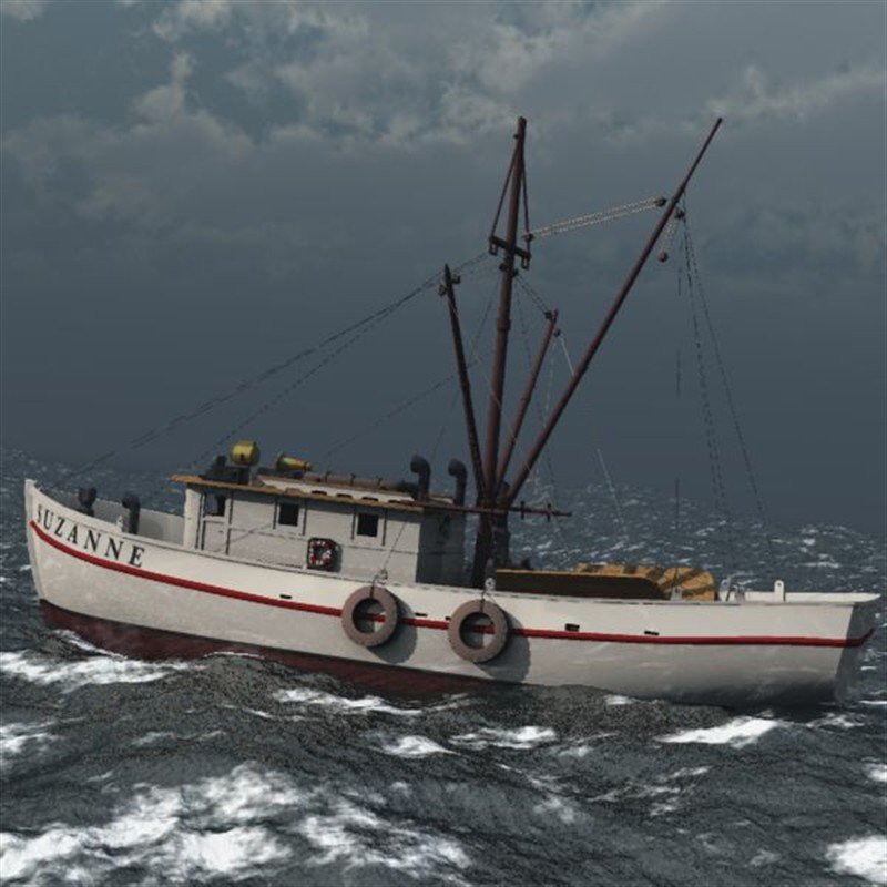 Shrimp Boat (for Poser) by N/A
