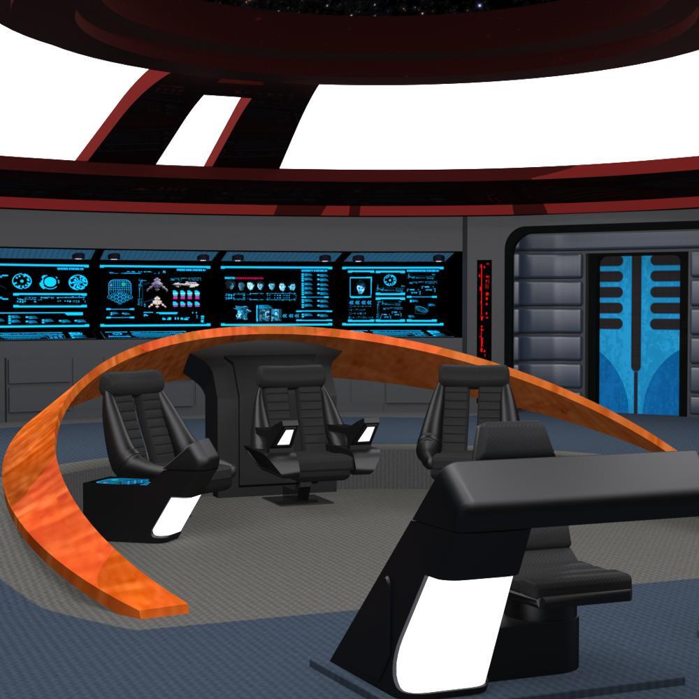 Starship Bridge 8 (for Poser) by N/A