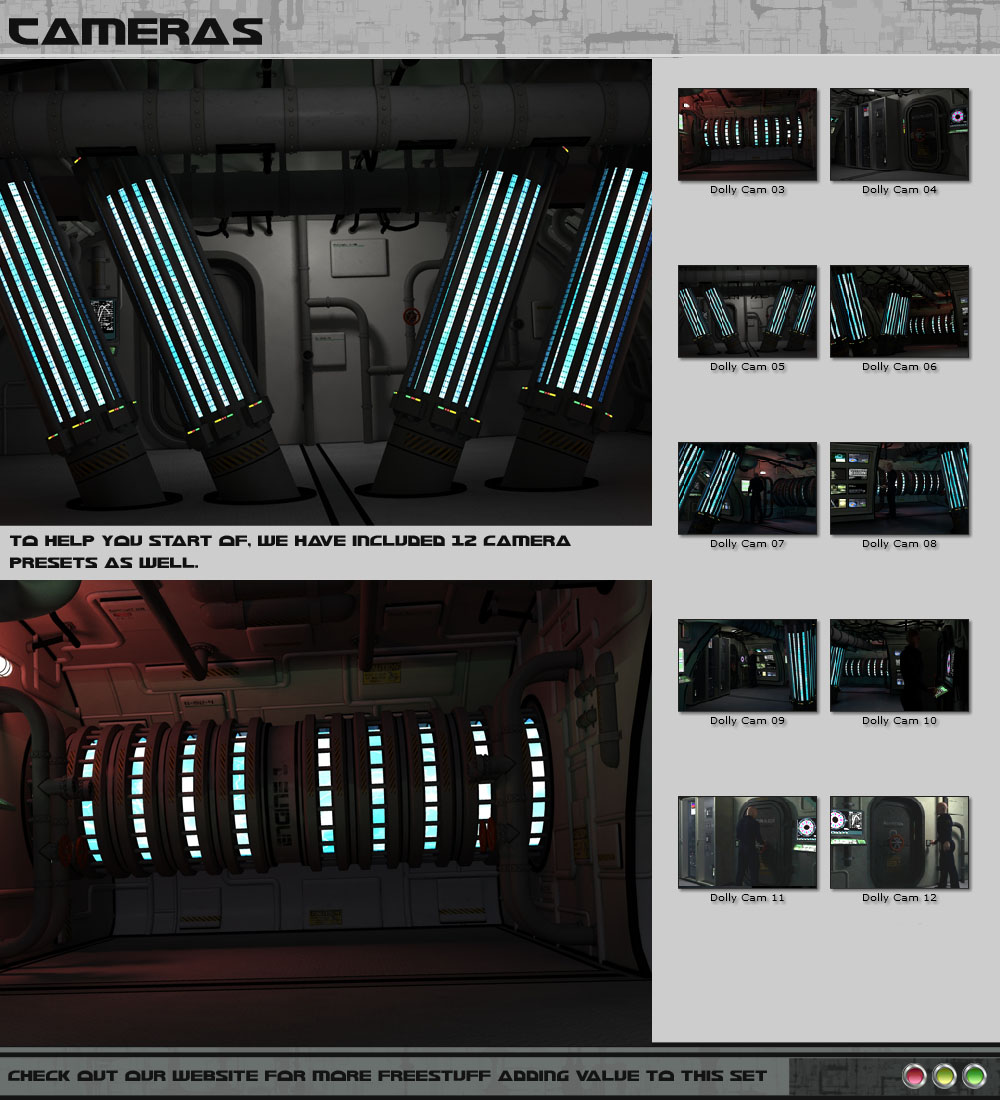 HeroShip Engine Room by 3-D-C by N/A