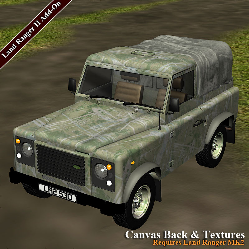 Canvas Back for Land Ranger MK2 by N/A