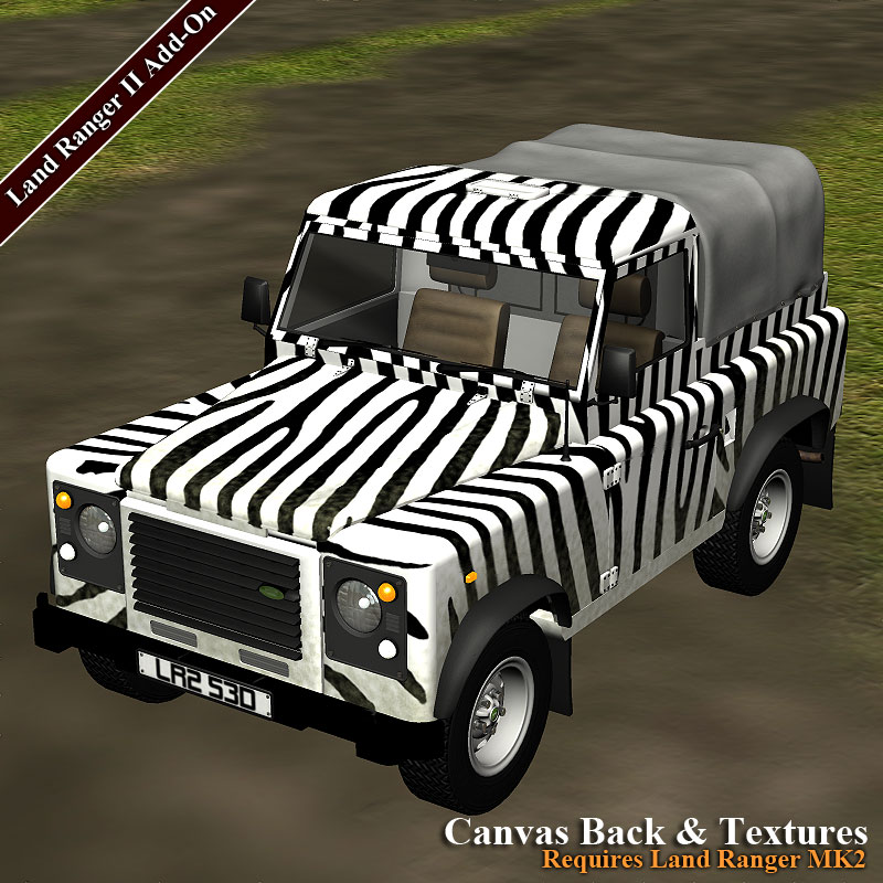 Canvas Back for Land Ranger MK2 by N/A