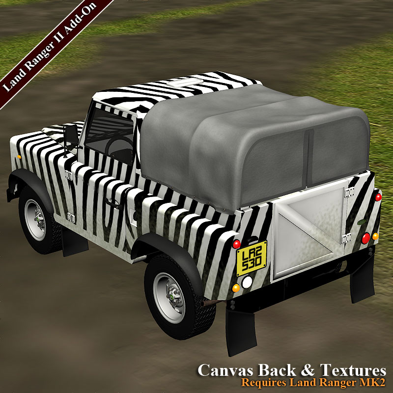 Canvas Back for Land Ranger MK2 by N/A