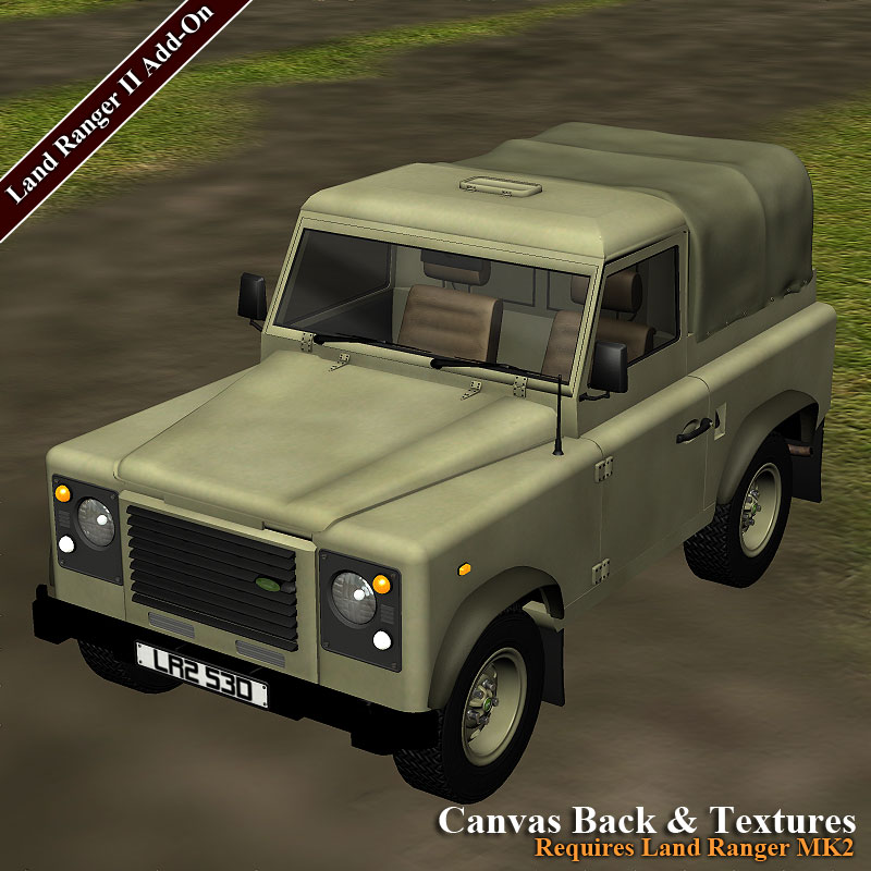Canvas Back for Land Ranger MK2 by N/A