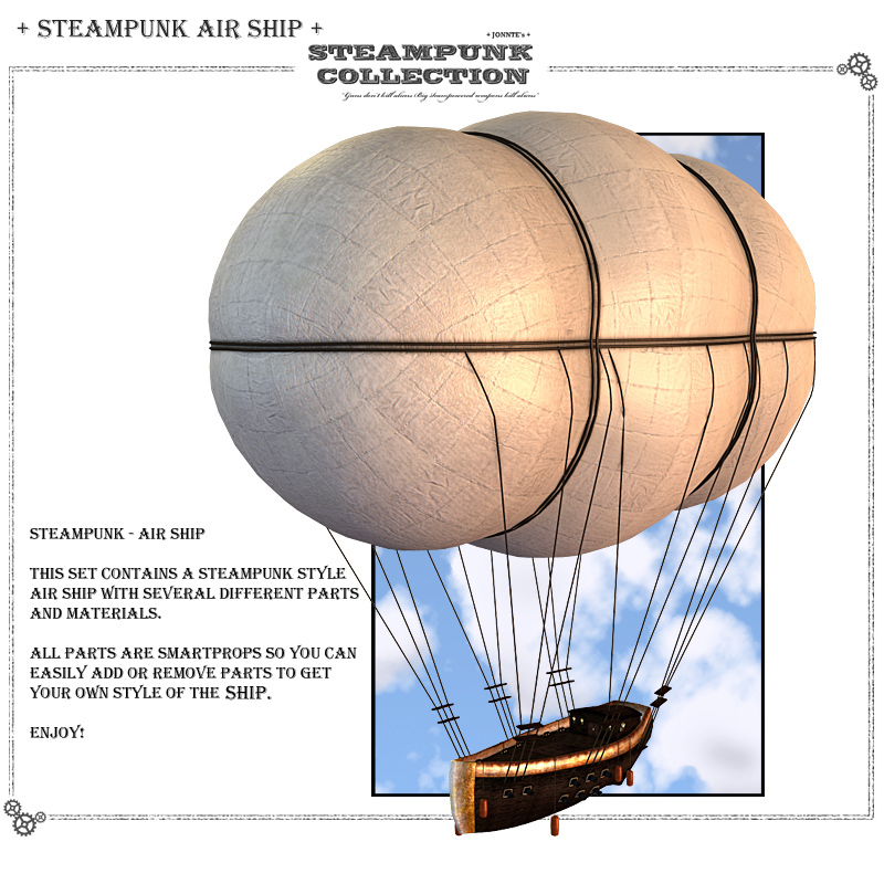SteamPunk - AirShip by N/A