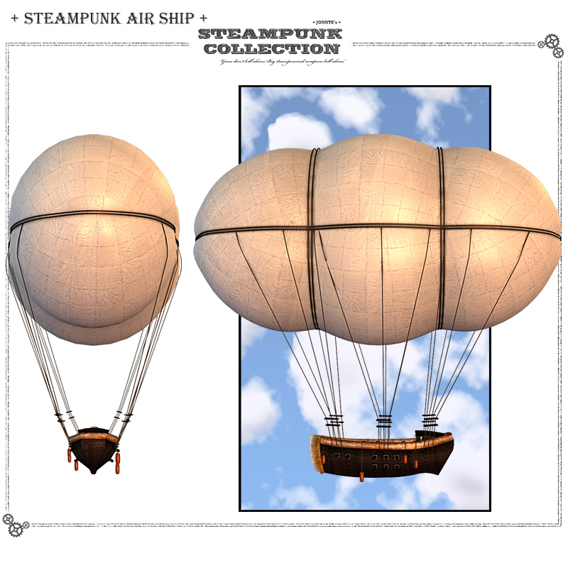 SteamPunk - AirShip by N/A