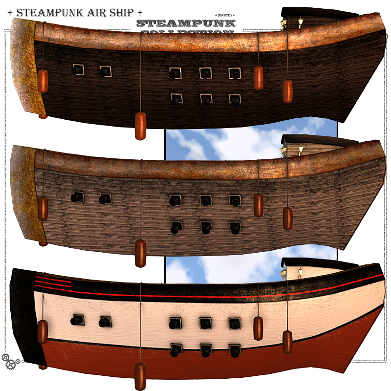 SteamPunk - AirShip by N/A