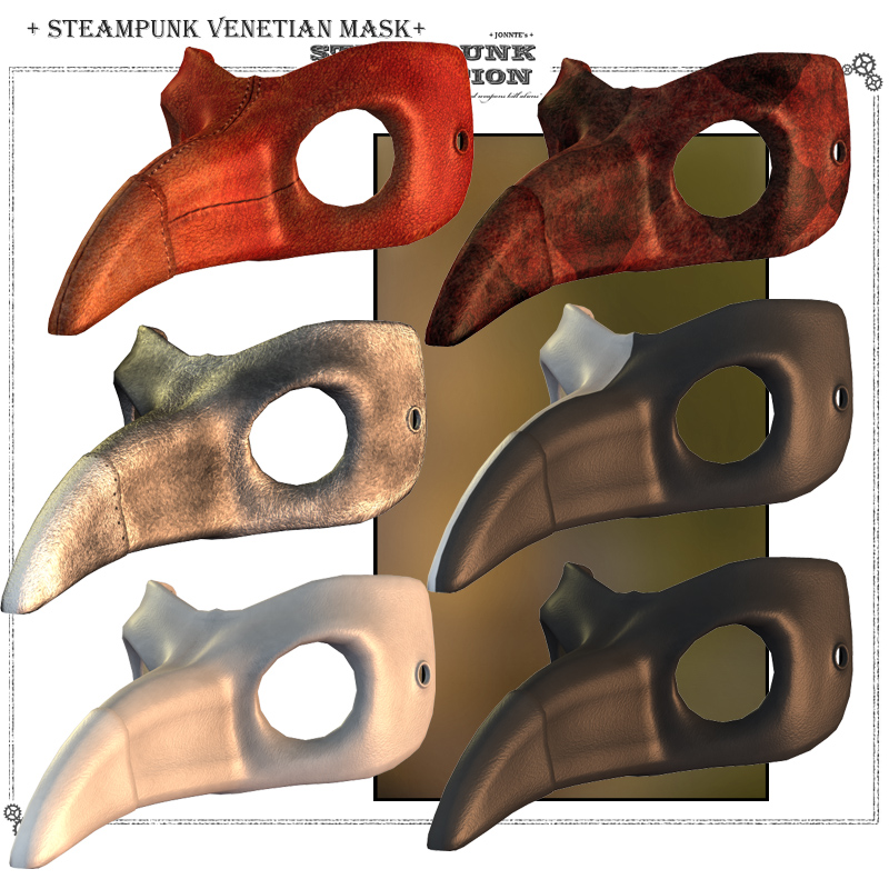SteamPunk - Venetian Mask by N/A
