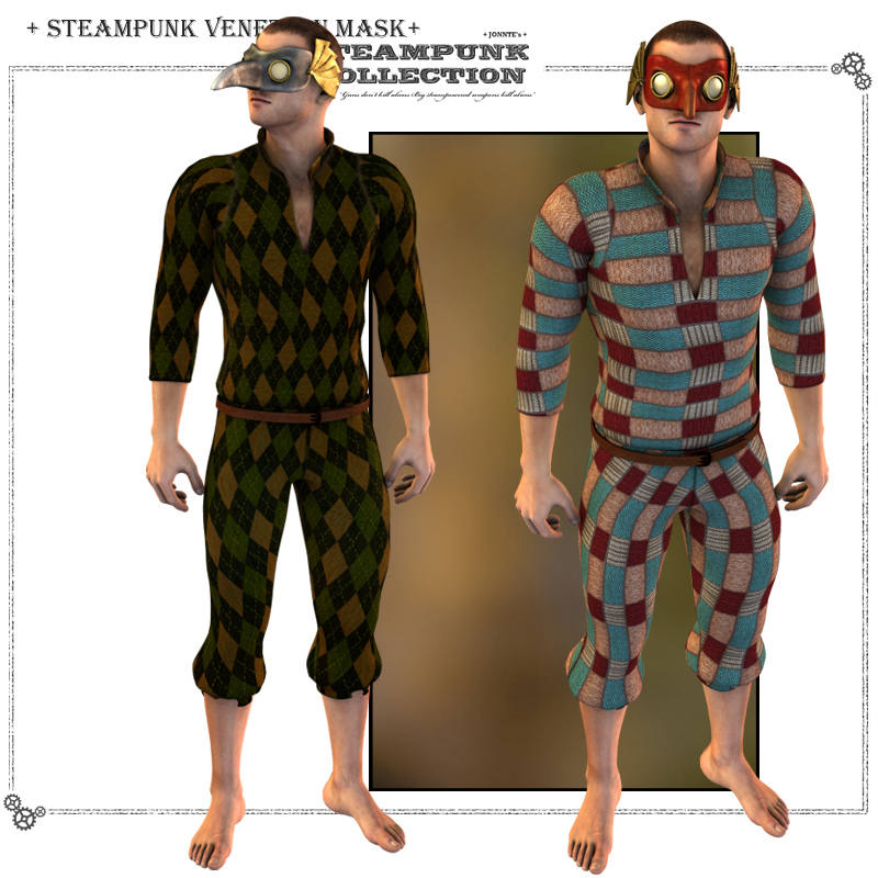 SteamPunk - Venetian Mask by N/A