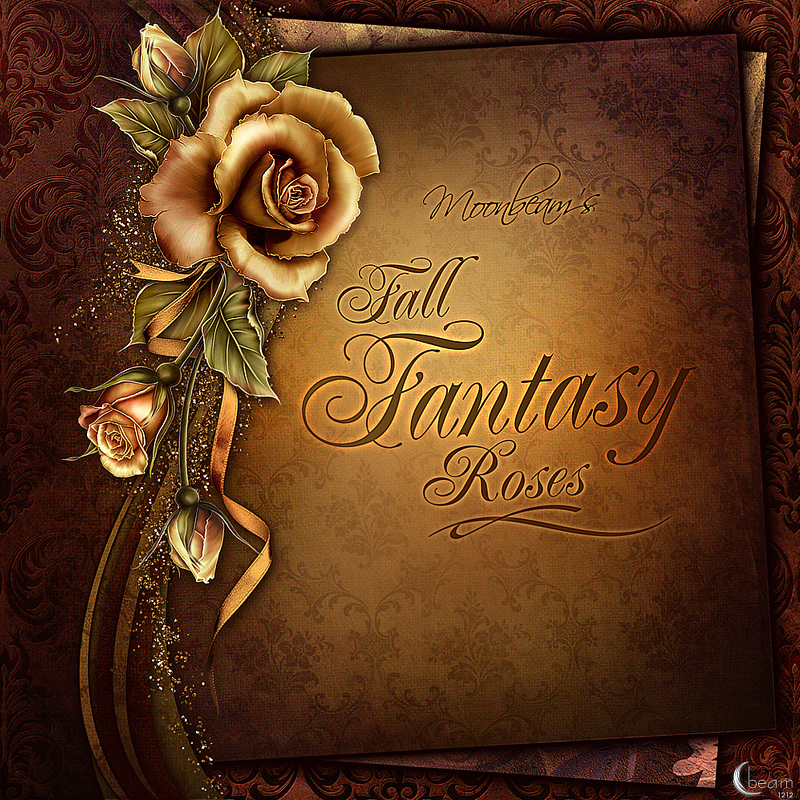 Moonbeams Fall Fantasy Roses by N/A