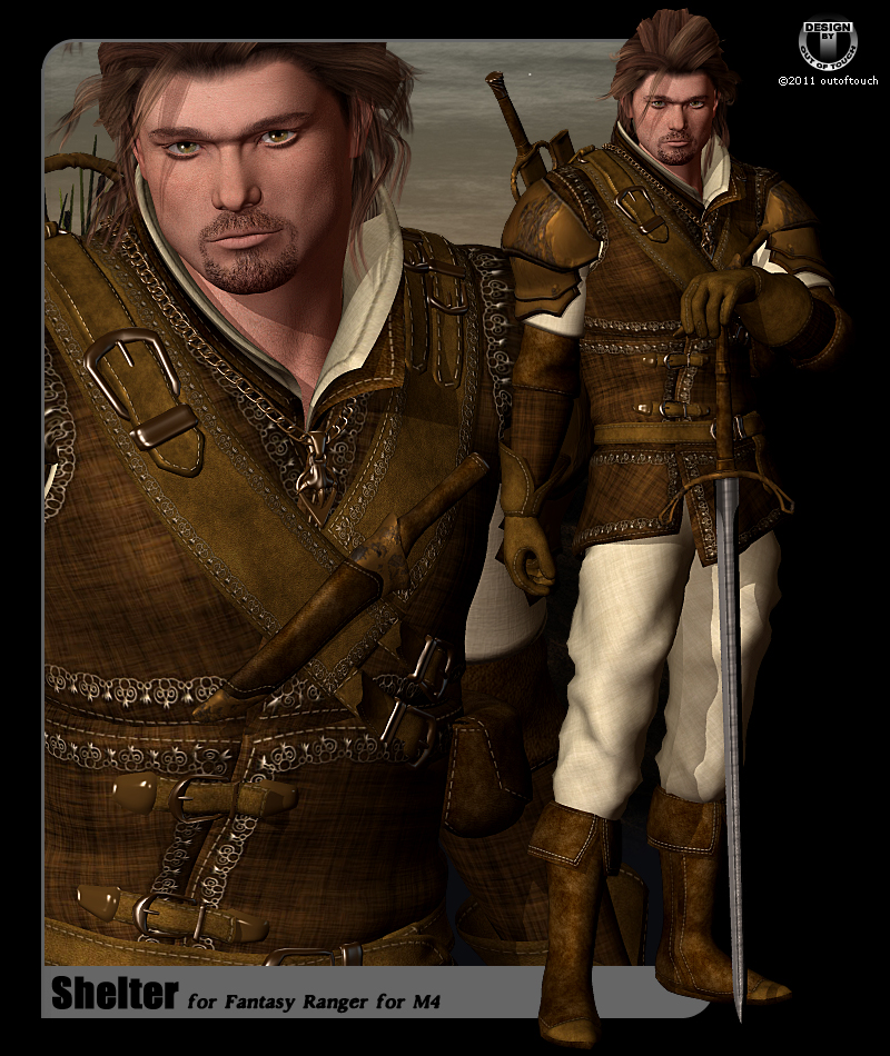 SHELTER for Fantasy Ranger for M4 by Xurge3D by N/A
