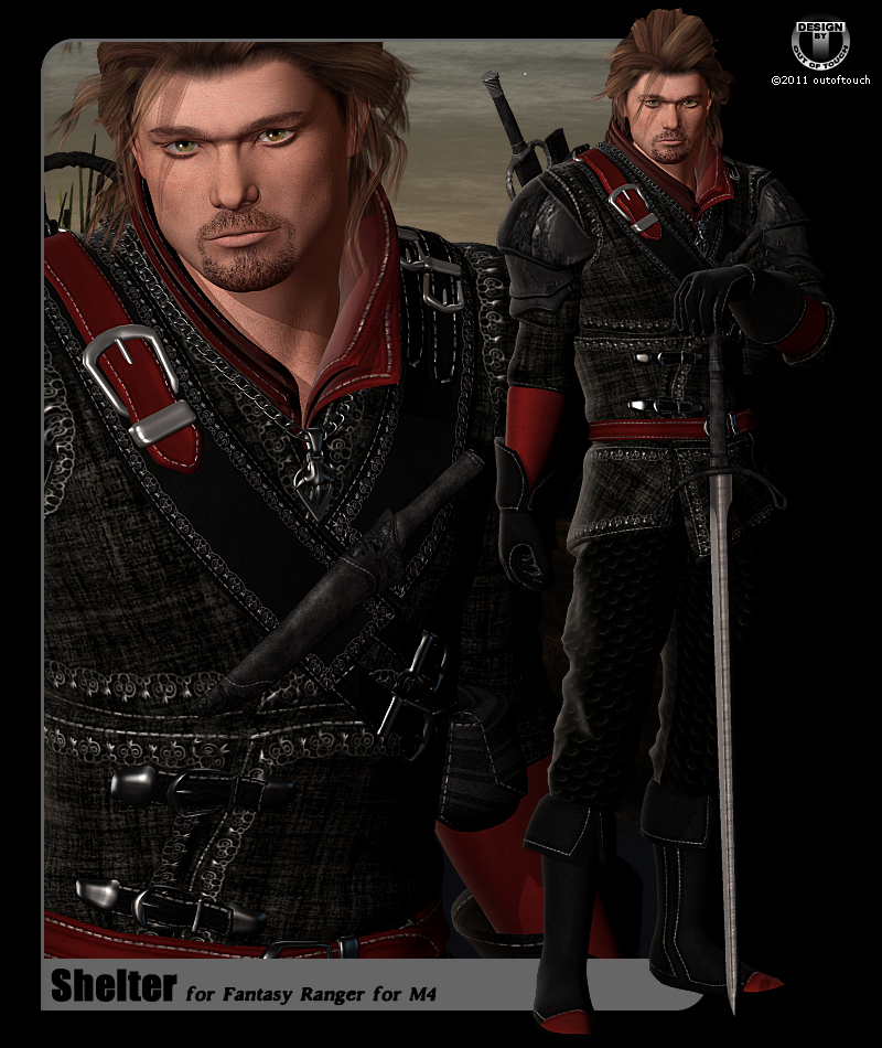 SHELTER for Fantasy Ranger for M4 by Xurge3D by N/A